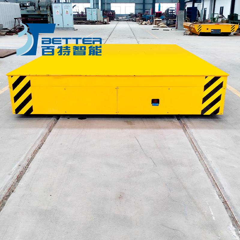 20噸模具轉(zhuǎn)運蓄電池供電軌道平車