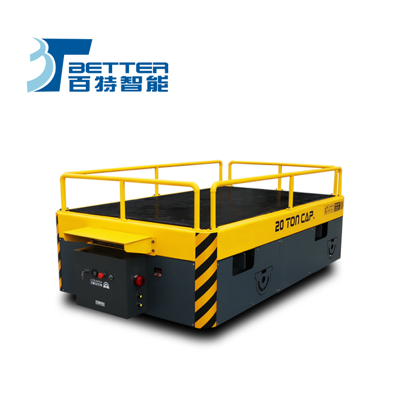 百特小型15噸無軌電動(dòng)平板車（3）